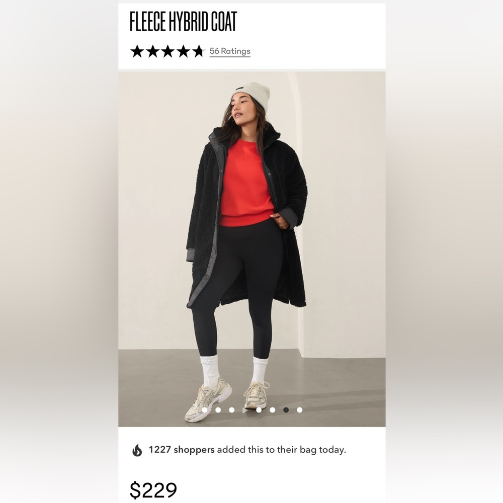 FLEECE HYBRID COAT